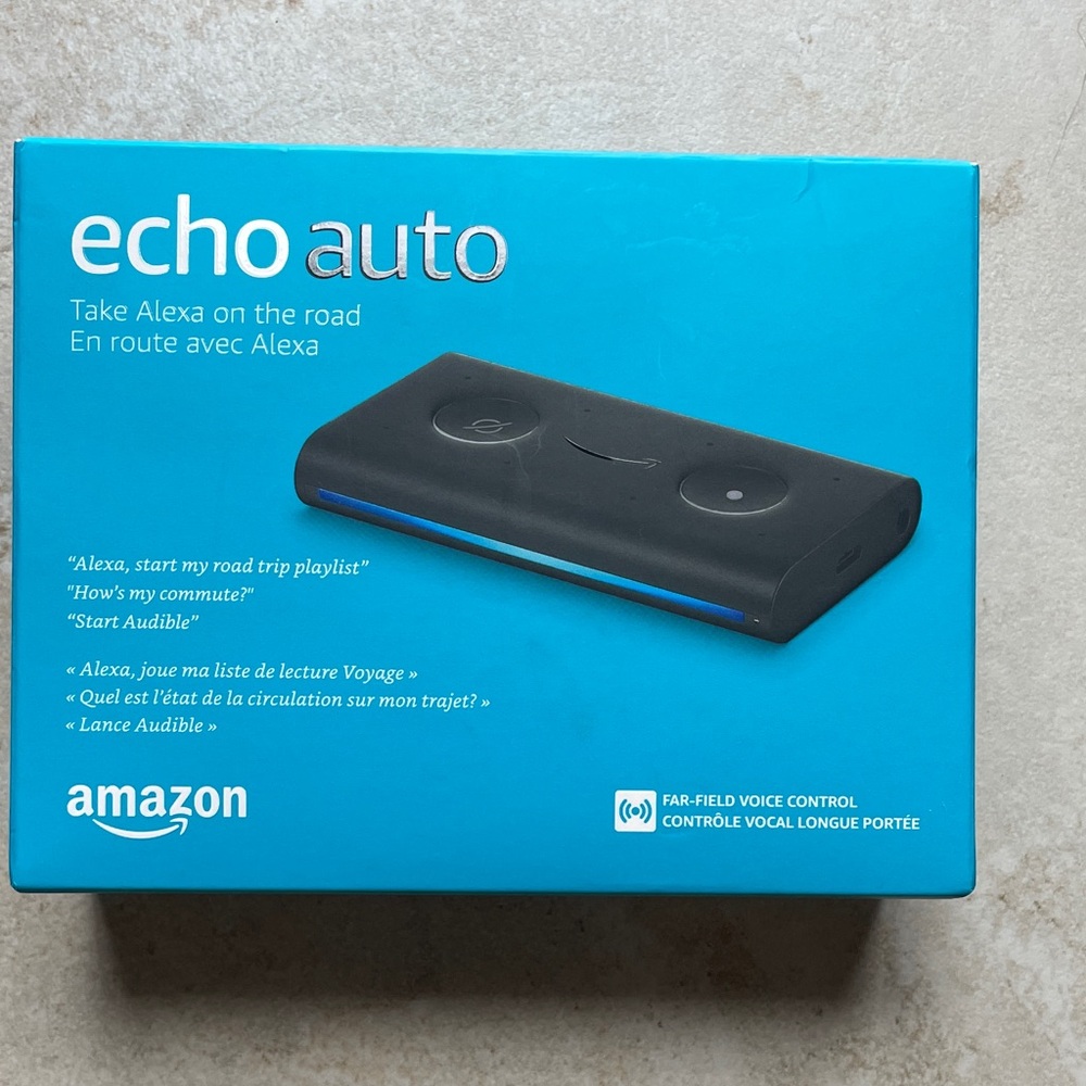 *Brand New Sealed* - “echo auto” Amazon – Alexa for Your Car – Hands-Free